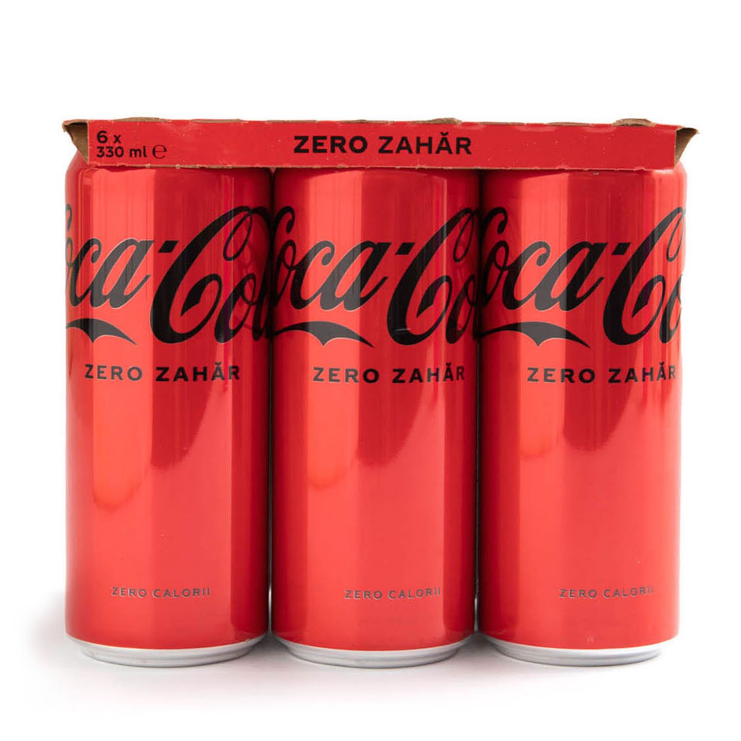 Băutură răcoritoare carbogazoasă Coca Cola Zero, 6x0.33L, per pachet