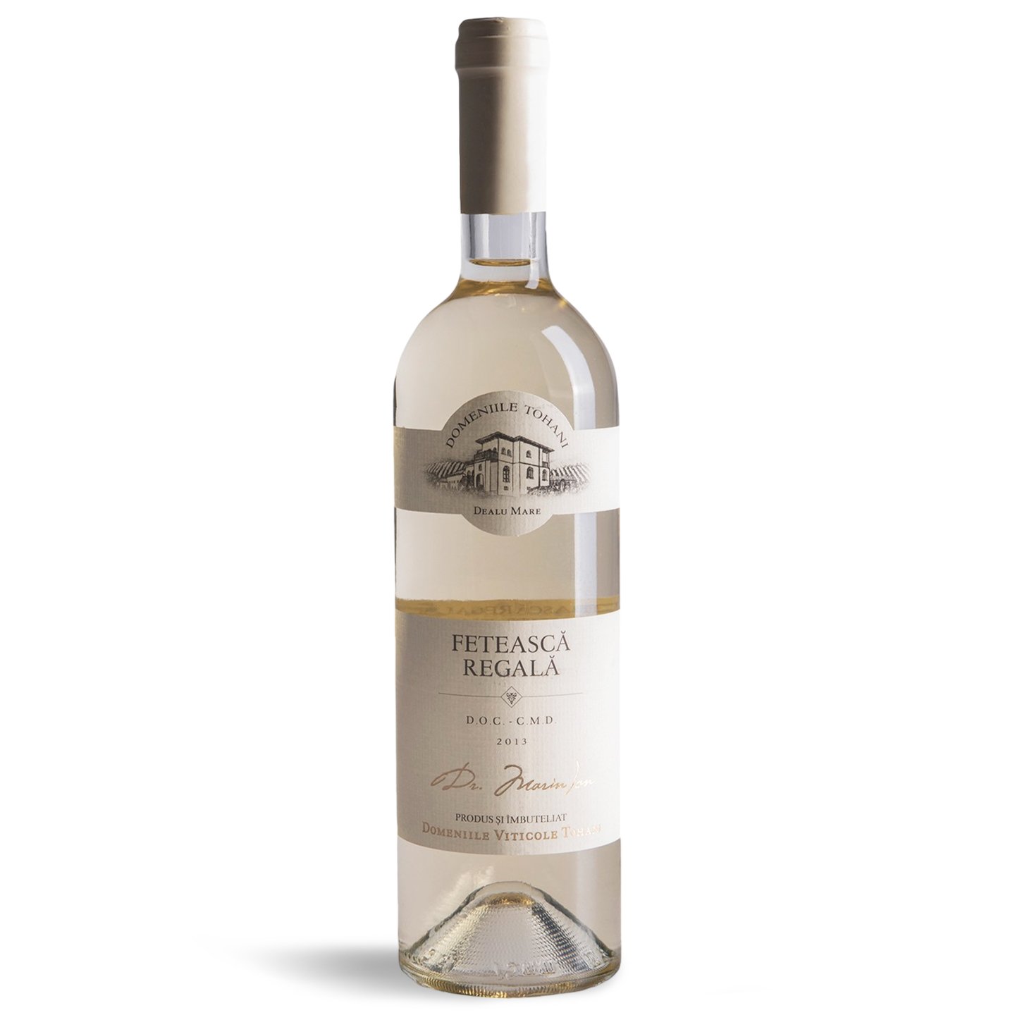 Vin alb Fetească Regală, Domeniile Tohani 0.75L
