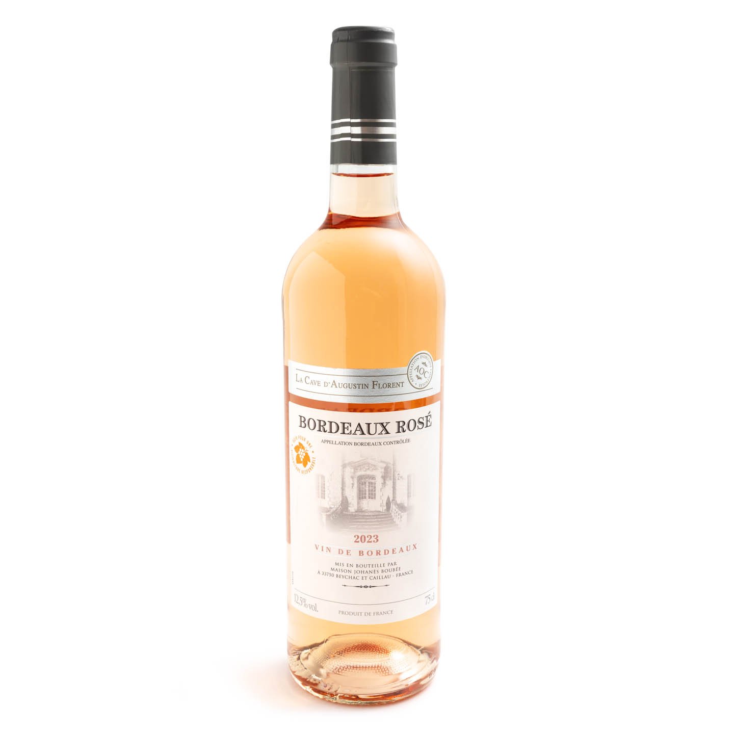 Vin Bordeaux Rose La Cave D'Augustin Florent 0.75L