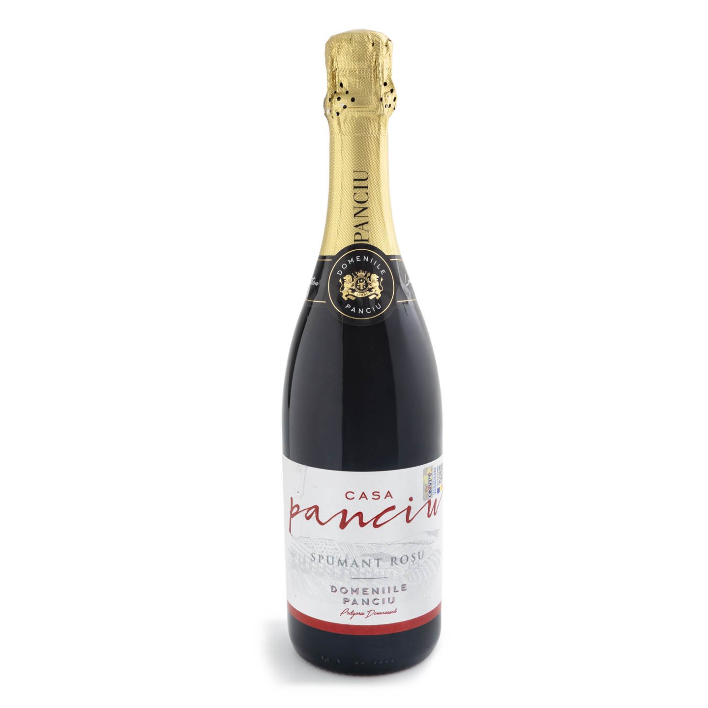 Vin spumant roșu demisec Casa Panciu, 0.75L
