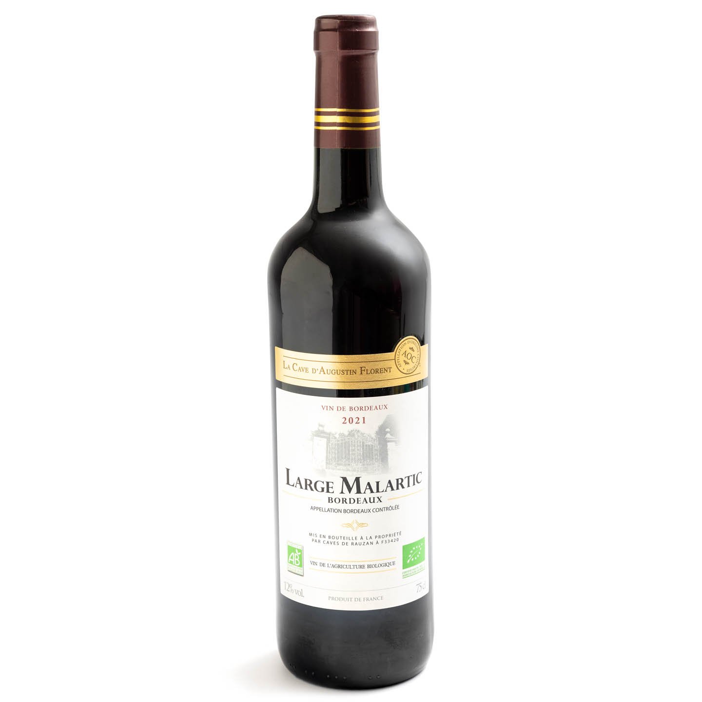 Vin Roșu Bio Large Malartic La Cave d'Augustin Florent 0.75L