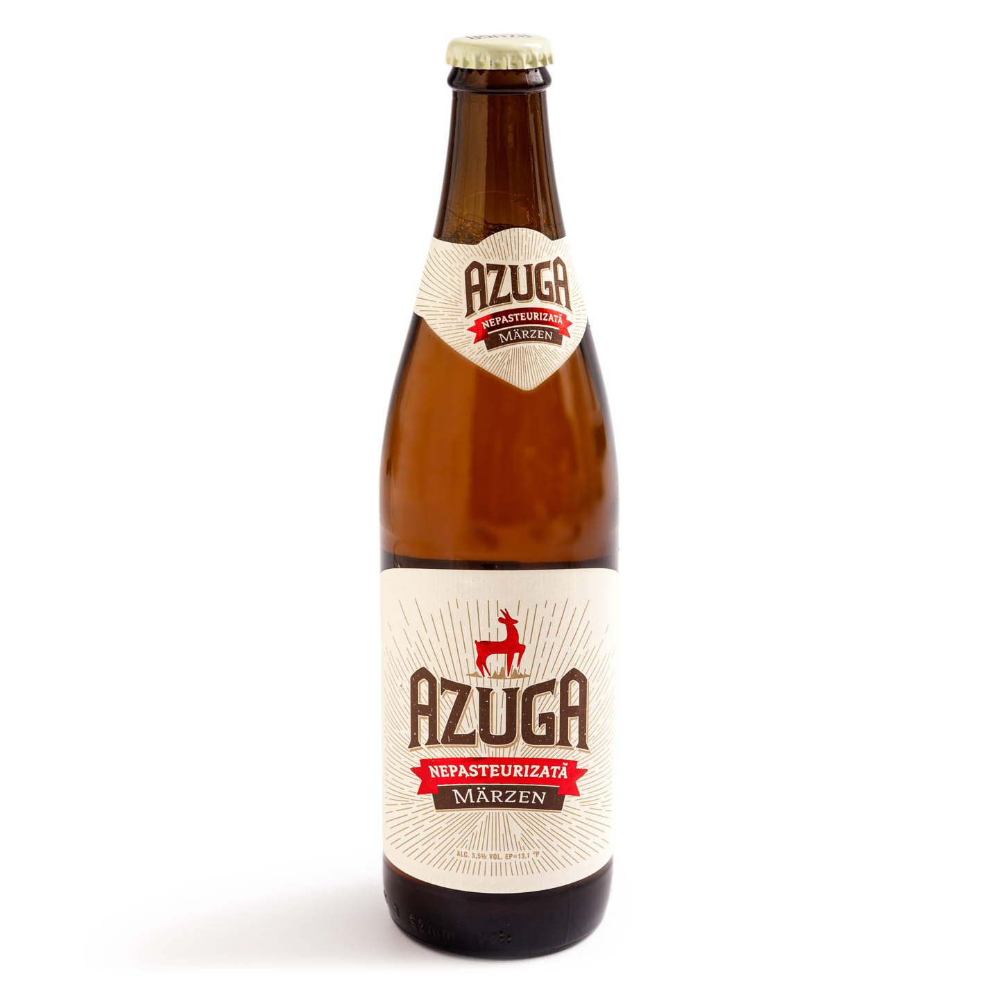 Bere nepasteurizată Azuga 0.5L 