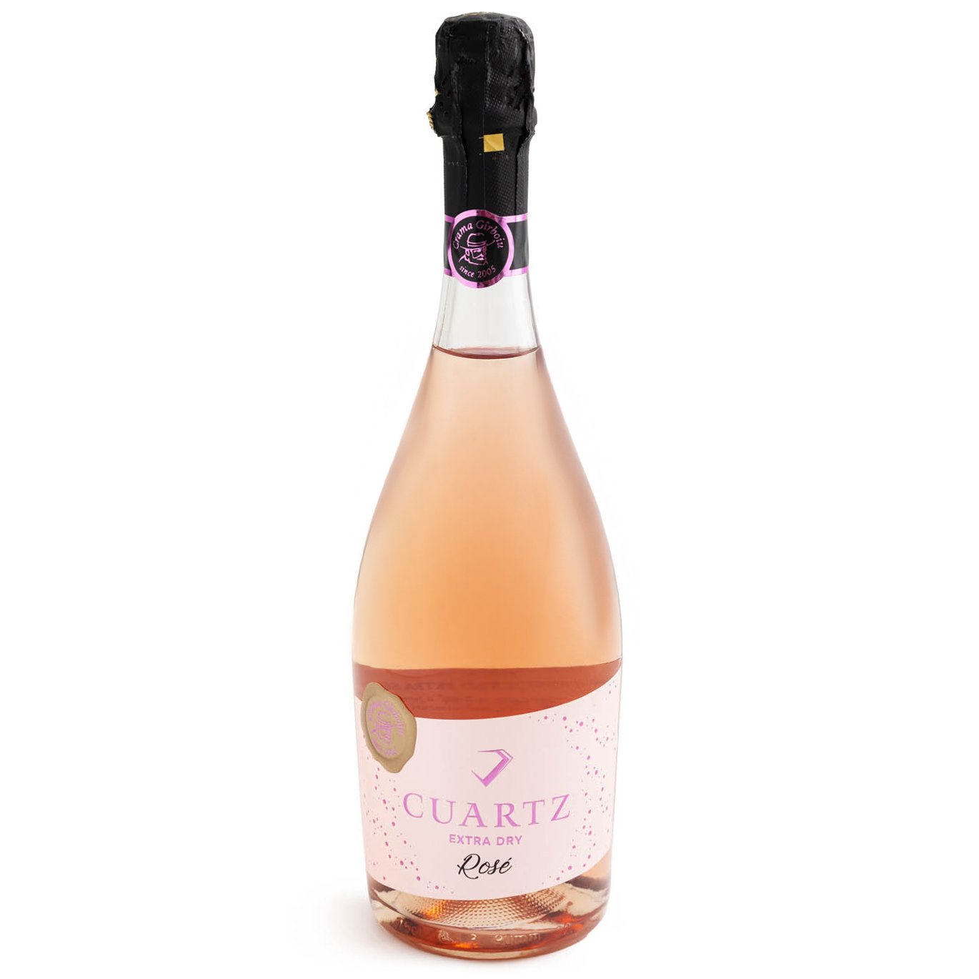Vin rose spumant, Cuartz Pinot Noir, brut, 0.75L