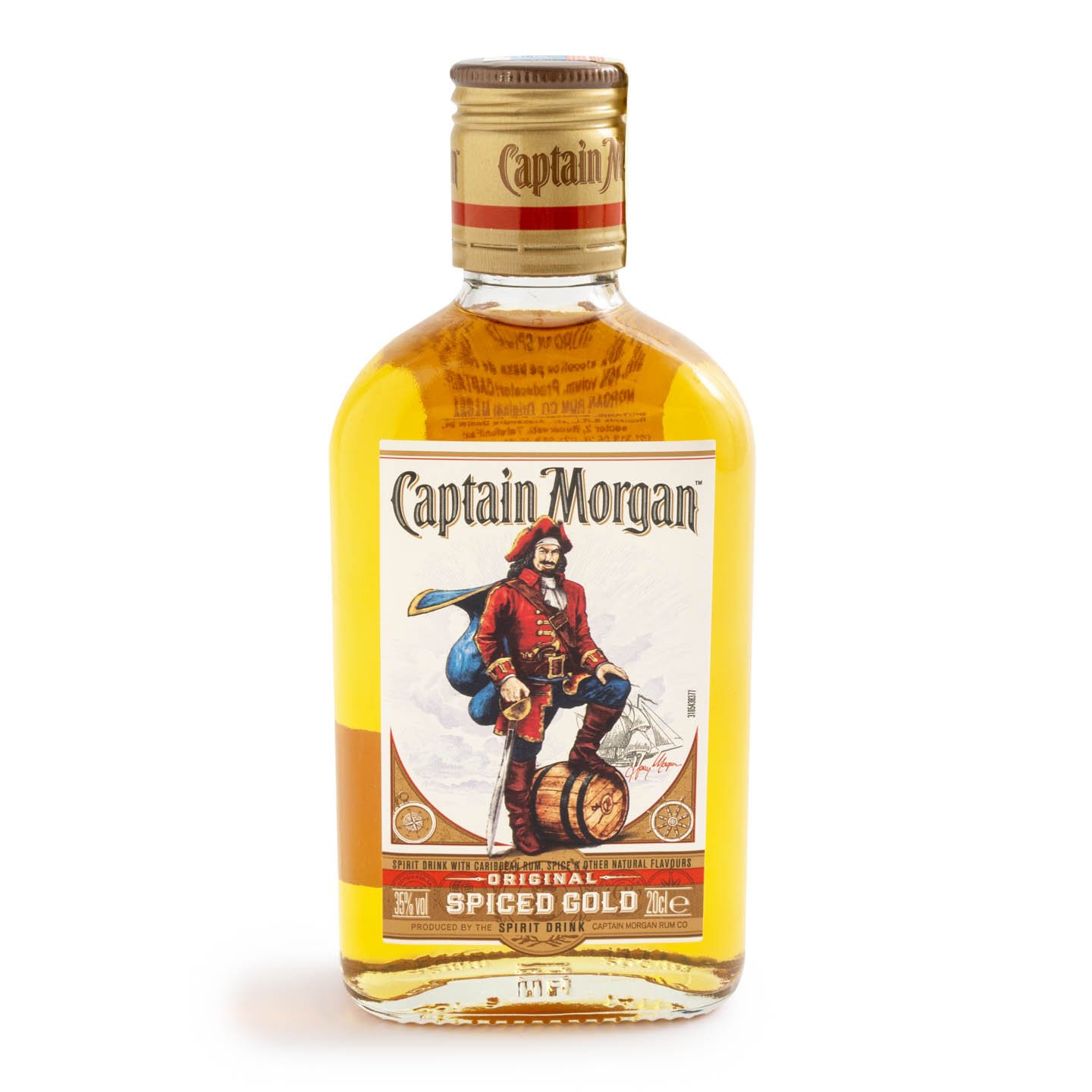 Rom Spiced Gold Captain Morgan 0.2L