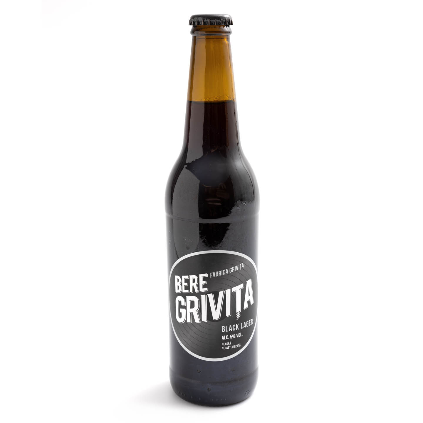 Bere artizanală Black Grivița 0.5L