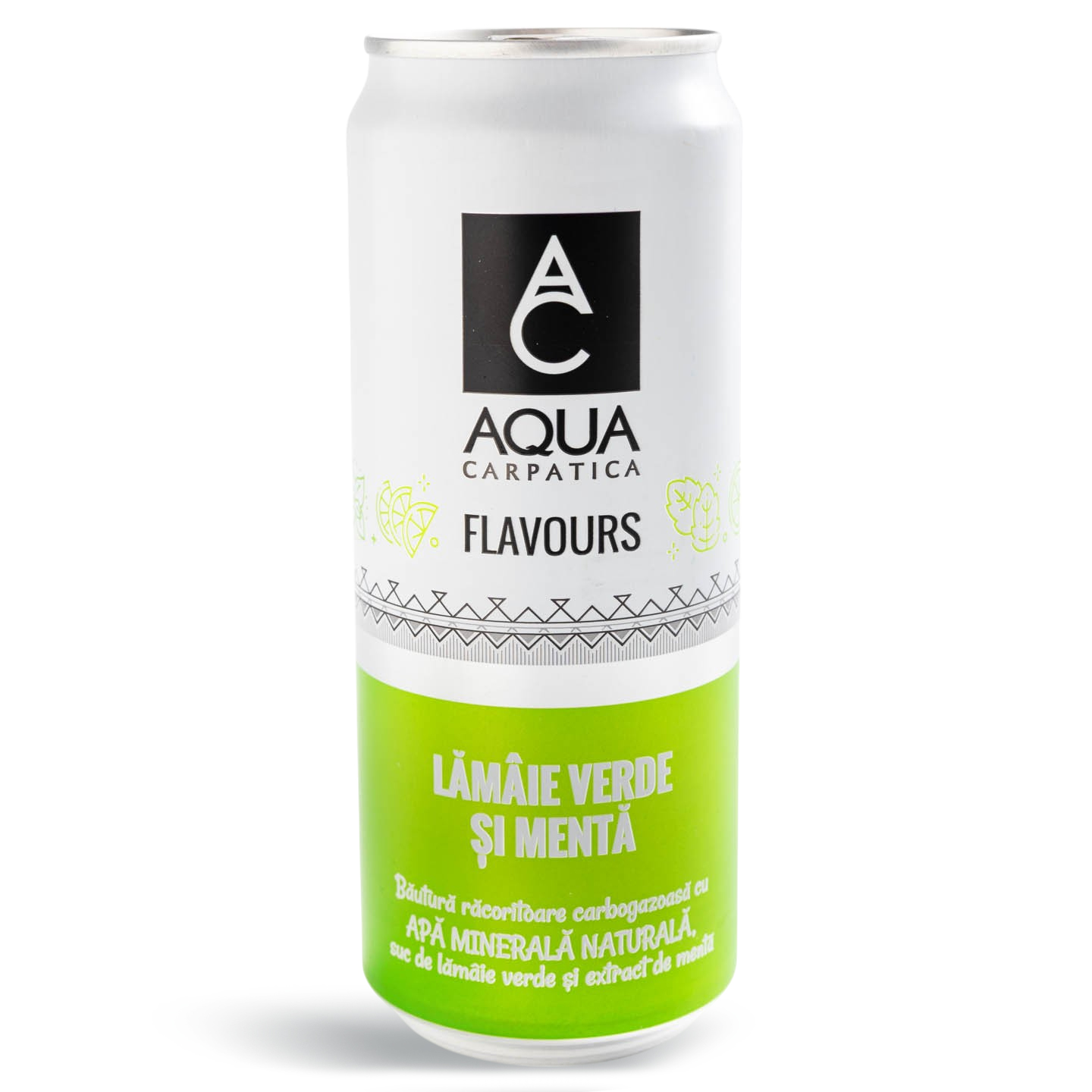 Apă minerală cu arome Aqua Carpatica 0.33L, diverse sortimente