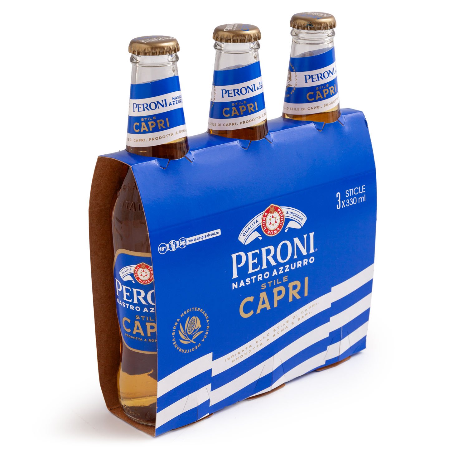 Bere Peroni Capri 3x0.33L, per pachet