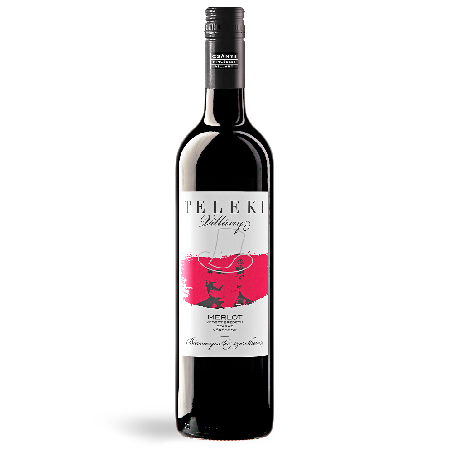 Vin roșu Teleki Villanyi Merlot 0.75L