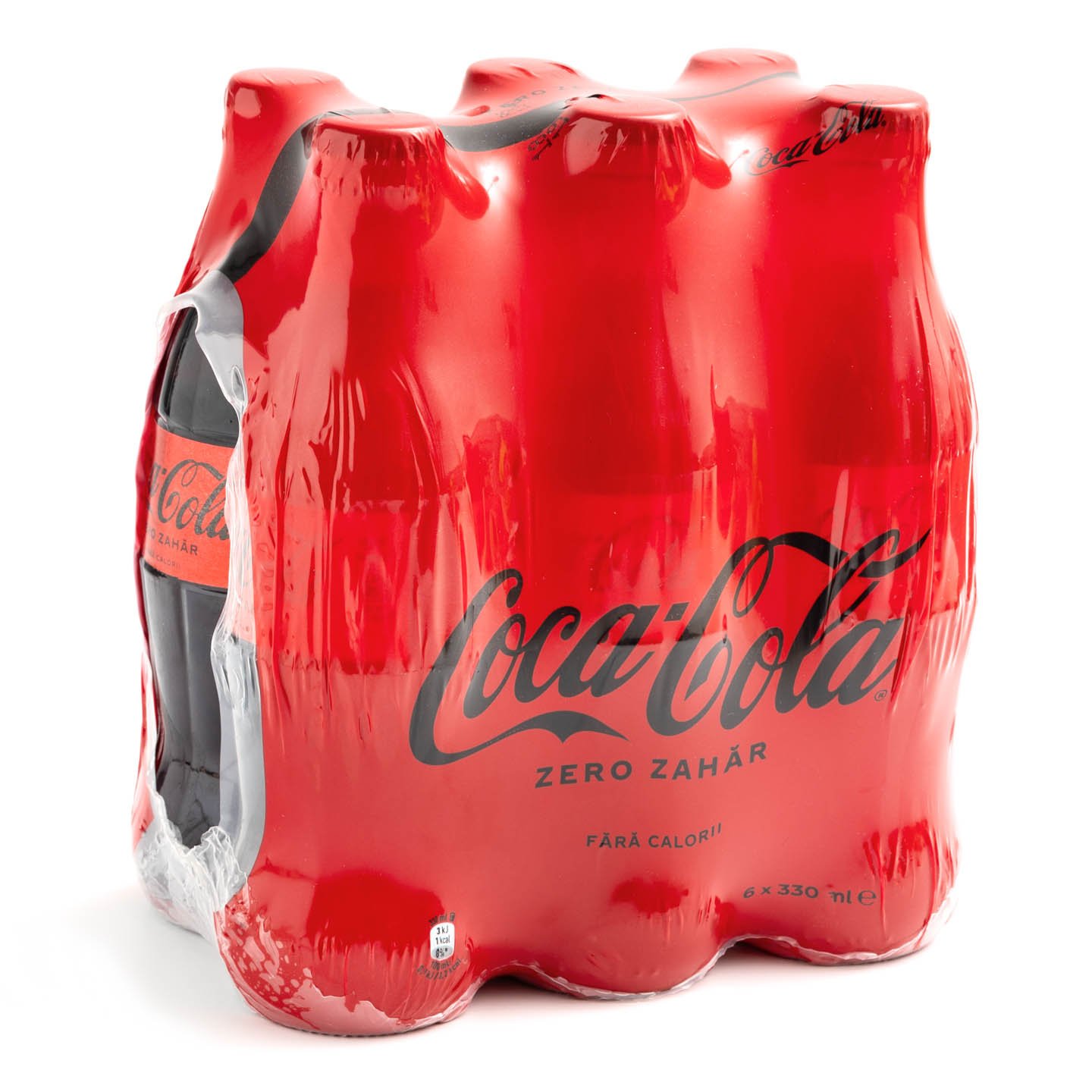 Băutură răcoritoare carbogazoasă Coca Cola Zero 6x0.33L, per pachet