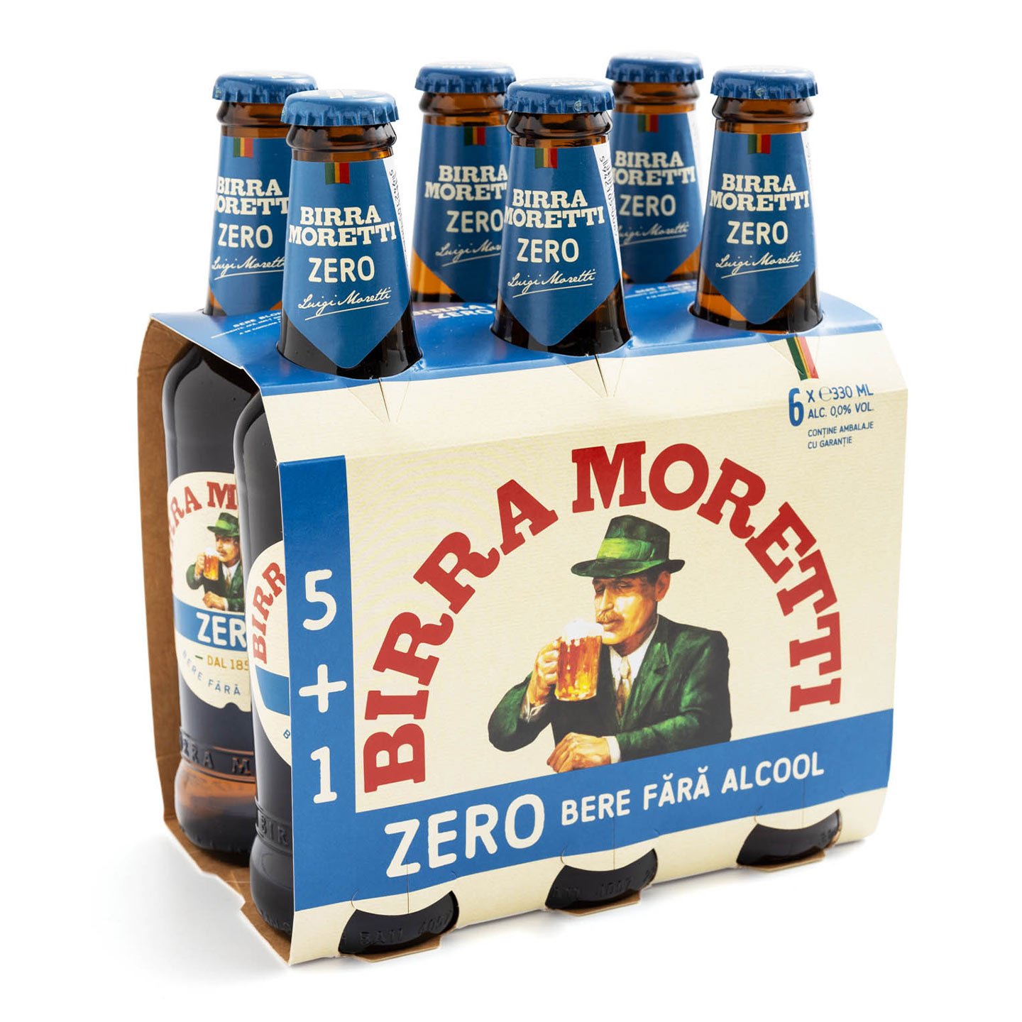 Bere fără alcool Birra Moretti 6x0.33L, per pachet