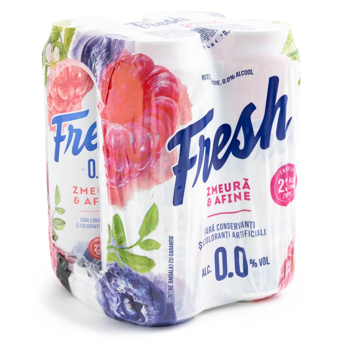 Mix de bere fără alcool Fresh 4x0.5L, per pachet, diverse sortimente