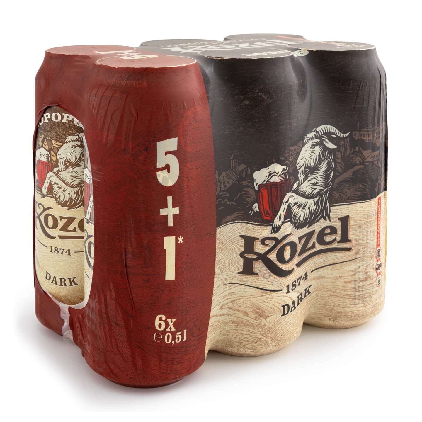 Bere dark Kozel, 6 x 0.5L