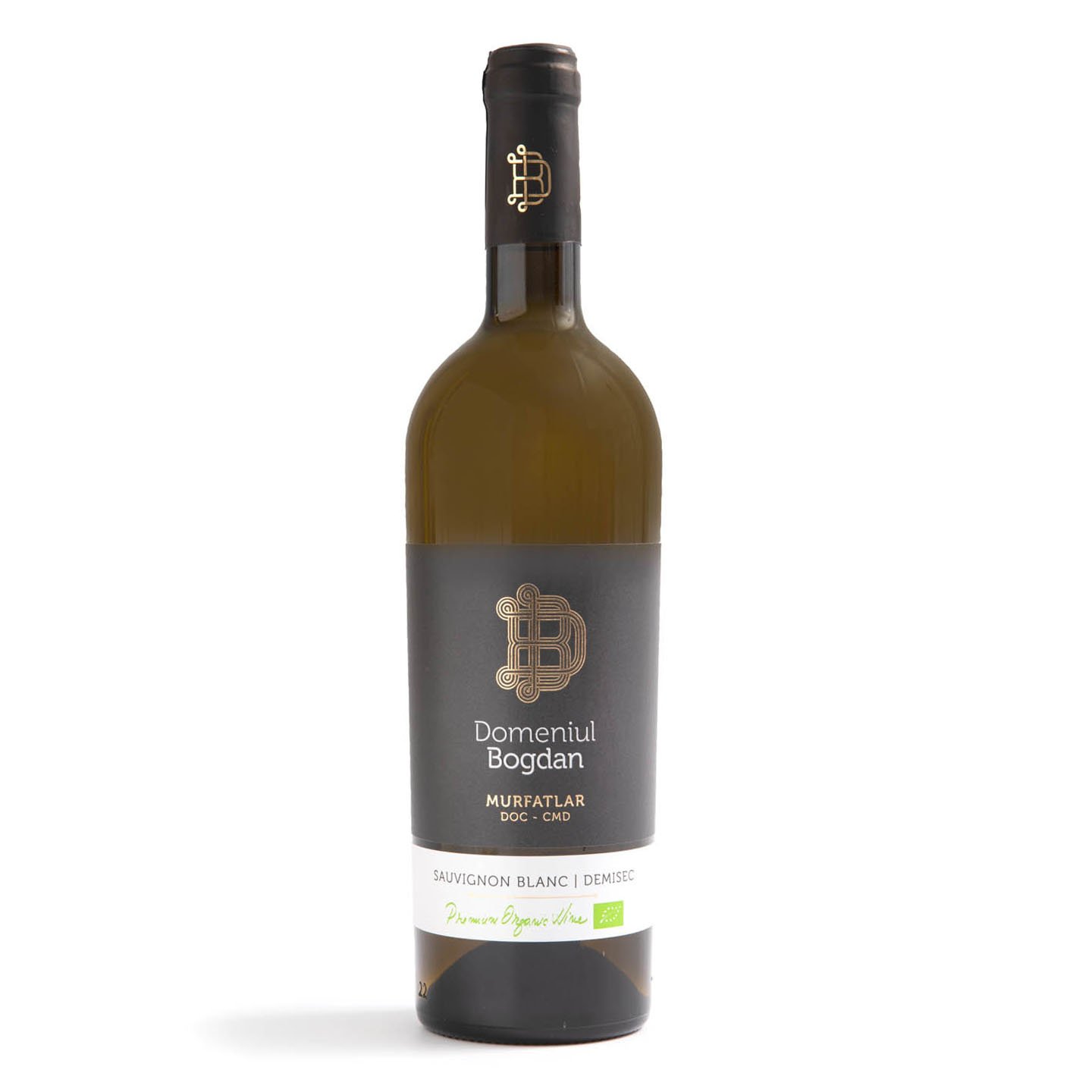 Vin Alb Sauvignon Blanc, demisec Domeniul Bogdan 0.75L