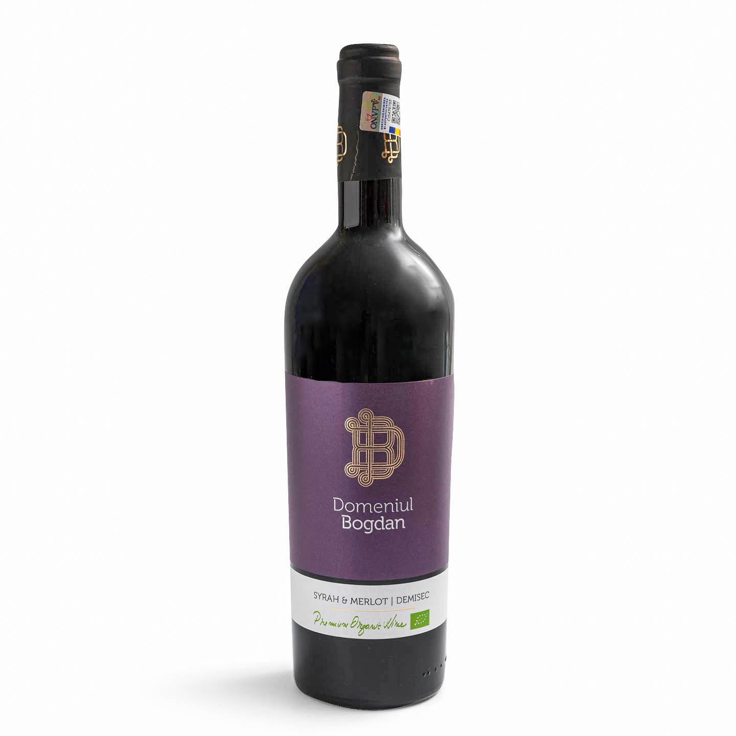 Vin Bio Roșu Domeniul Bogdan 0.75L