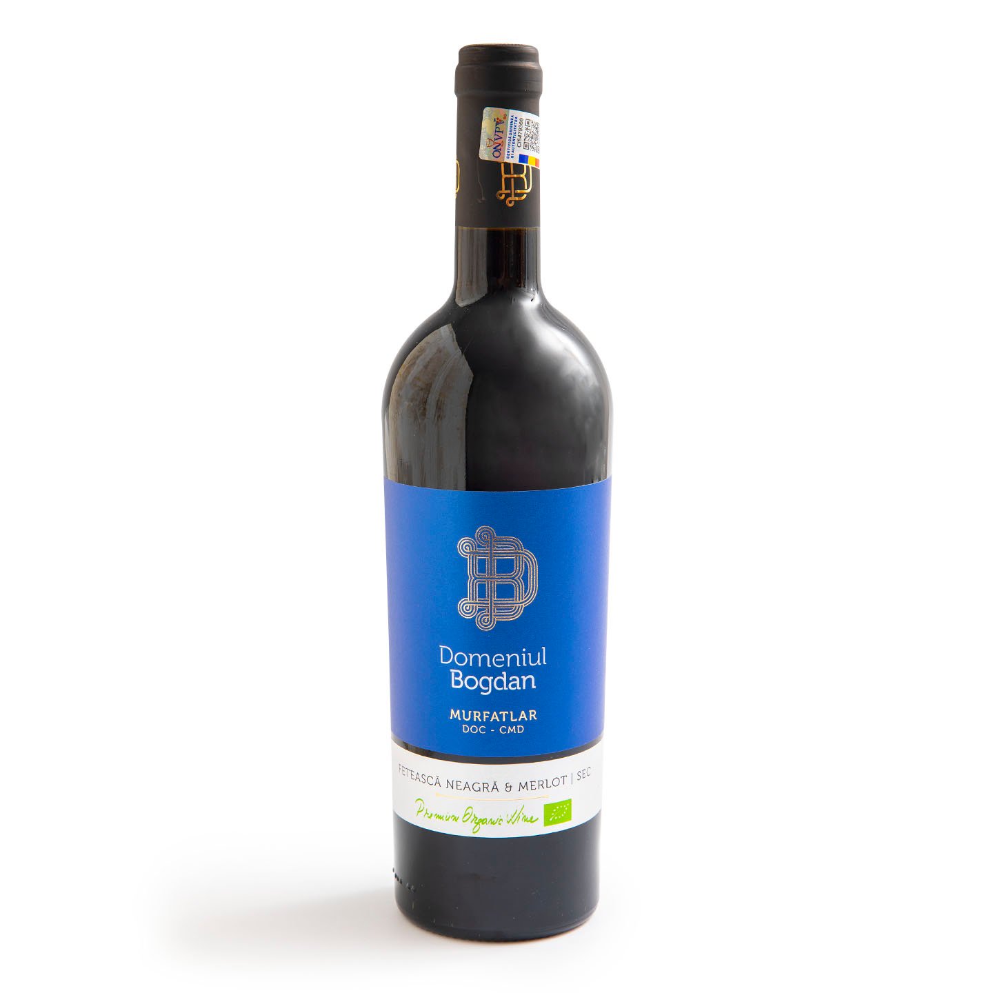 Vin Roșu Fetească Neagră & Merlot, sec Domeniul Bogdan 0.75L