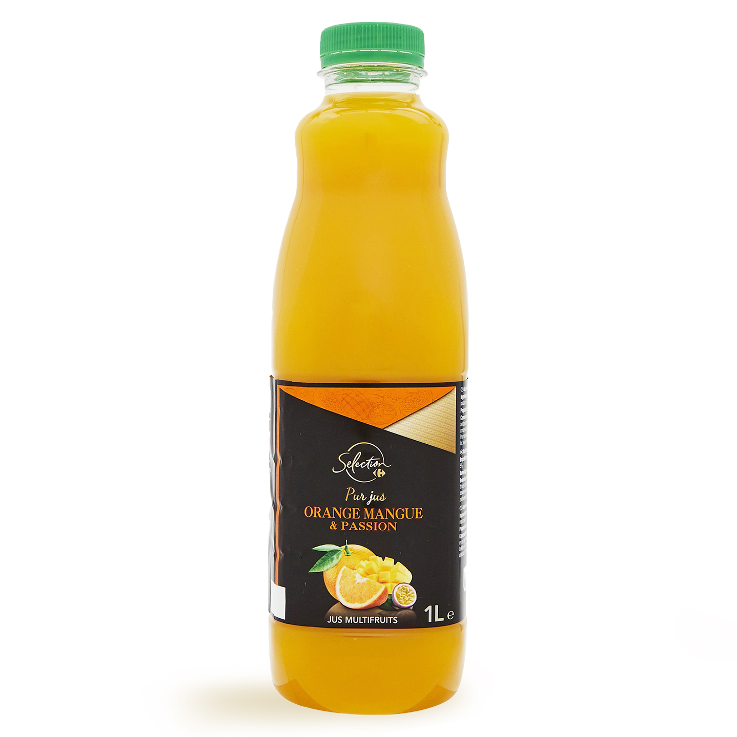 Suc de portocale, mango și fructul pasiunii Carrefour Sensation 1L