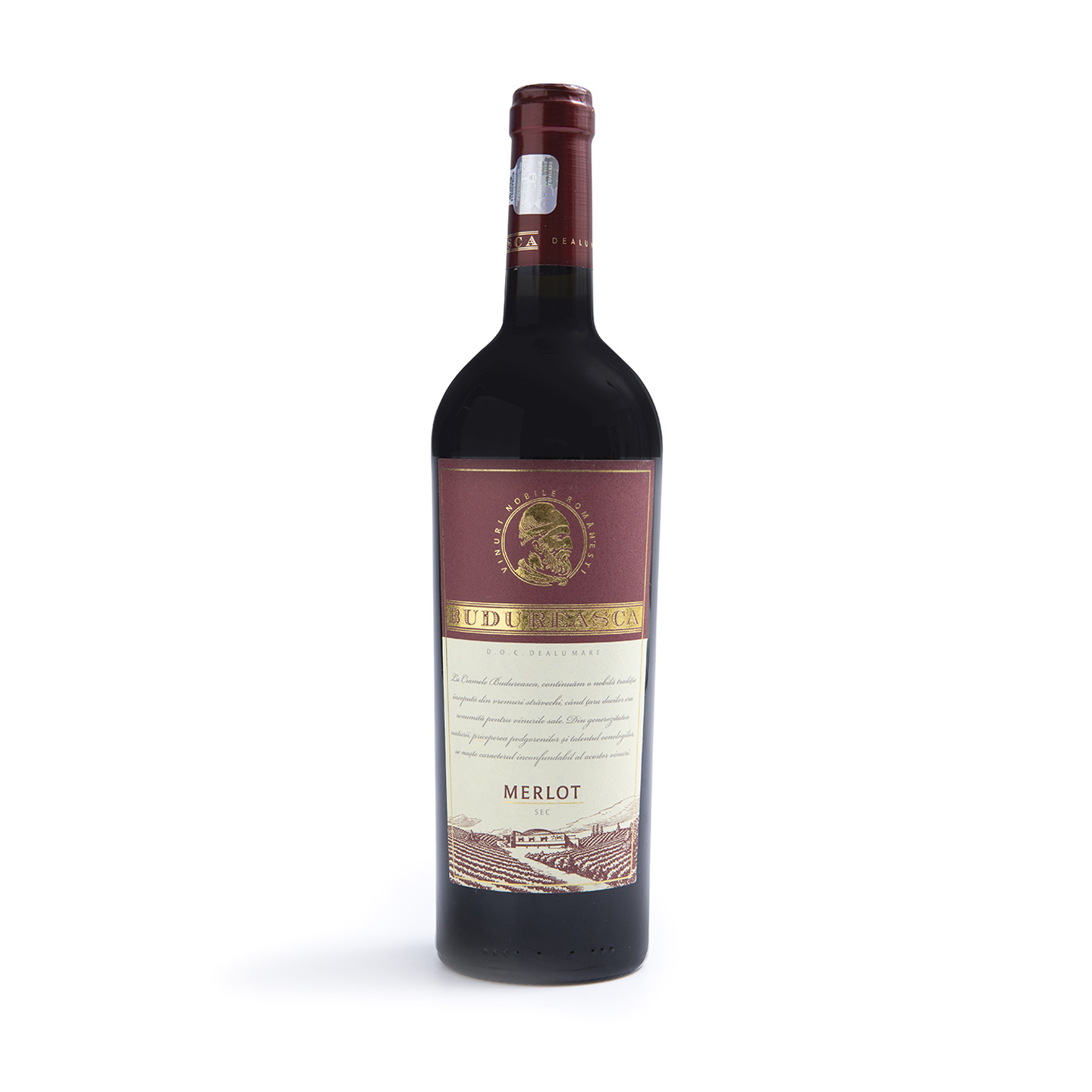 Vin roșu Budureasca Premium 0.75L