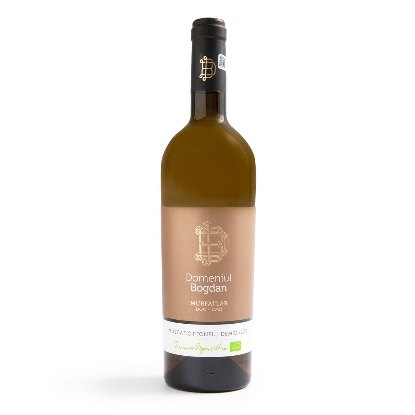 Vin alb Muscat Ottonel, Gama Clasic Domeniul Bogdan 0.75L