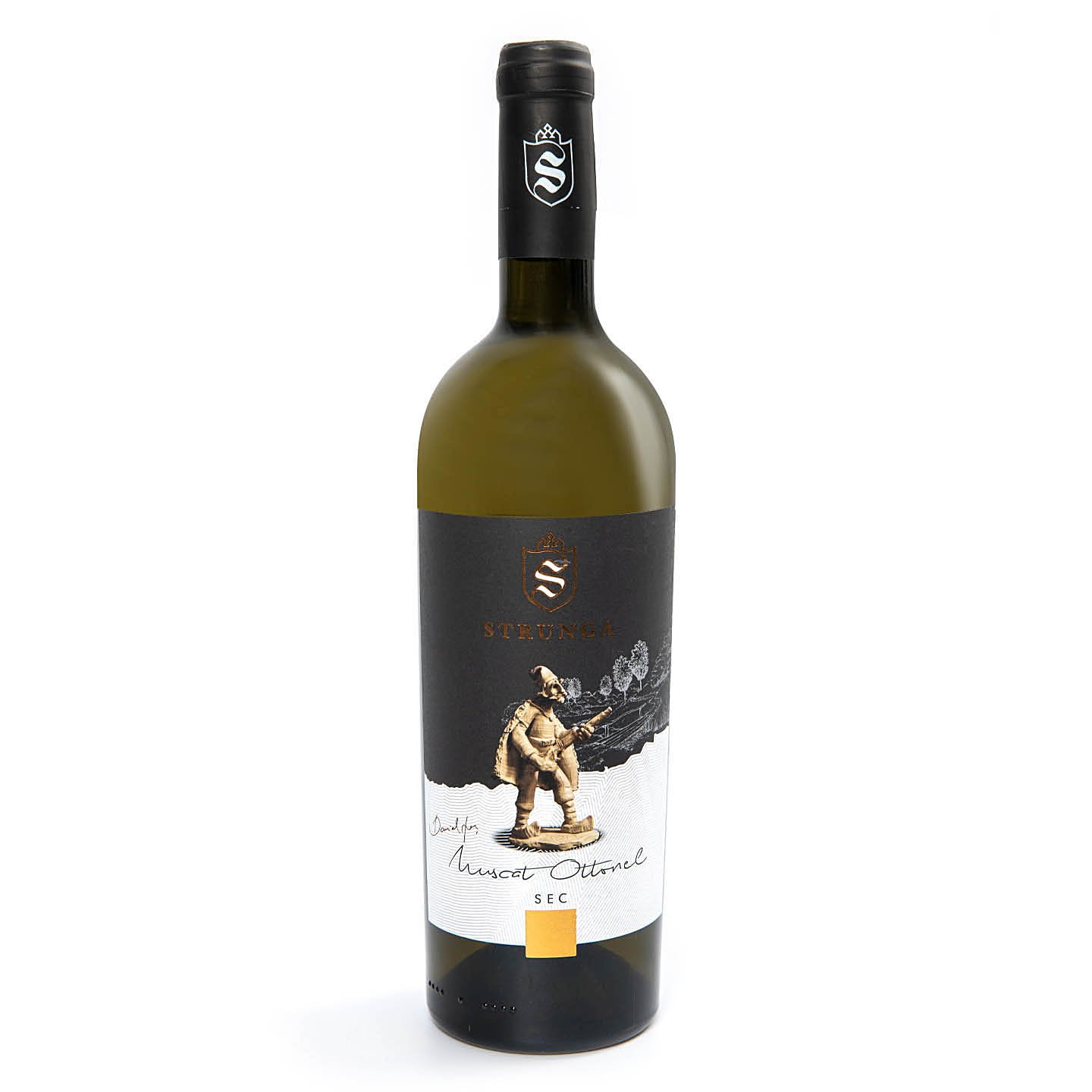 Vin alb Muscat Ottonel Strunga 0.75L