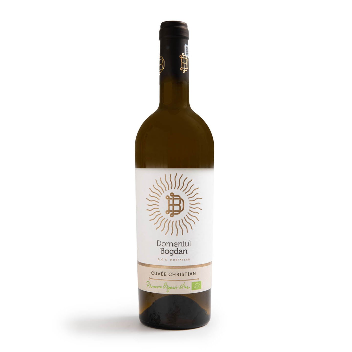 Vin organic alb Cuvée Christian Domeniul Bogdan 0.75L