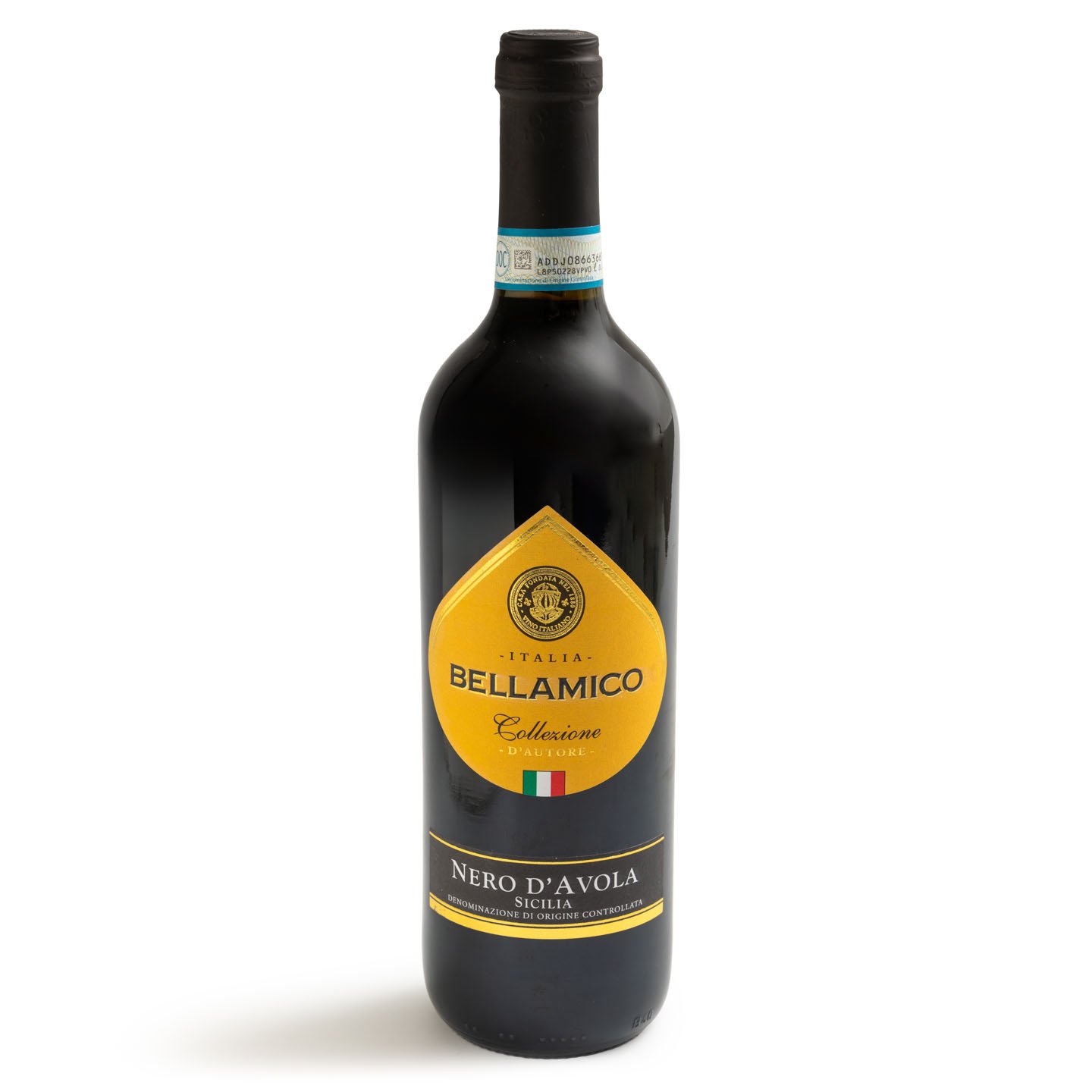 Vin roșu Nero D'Avola Sicilia DOC Bellamico 0.75L