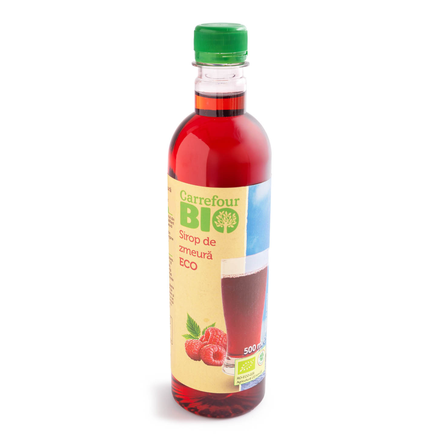 Sirop de zmeură Carrefour Bio 0.5L
