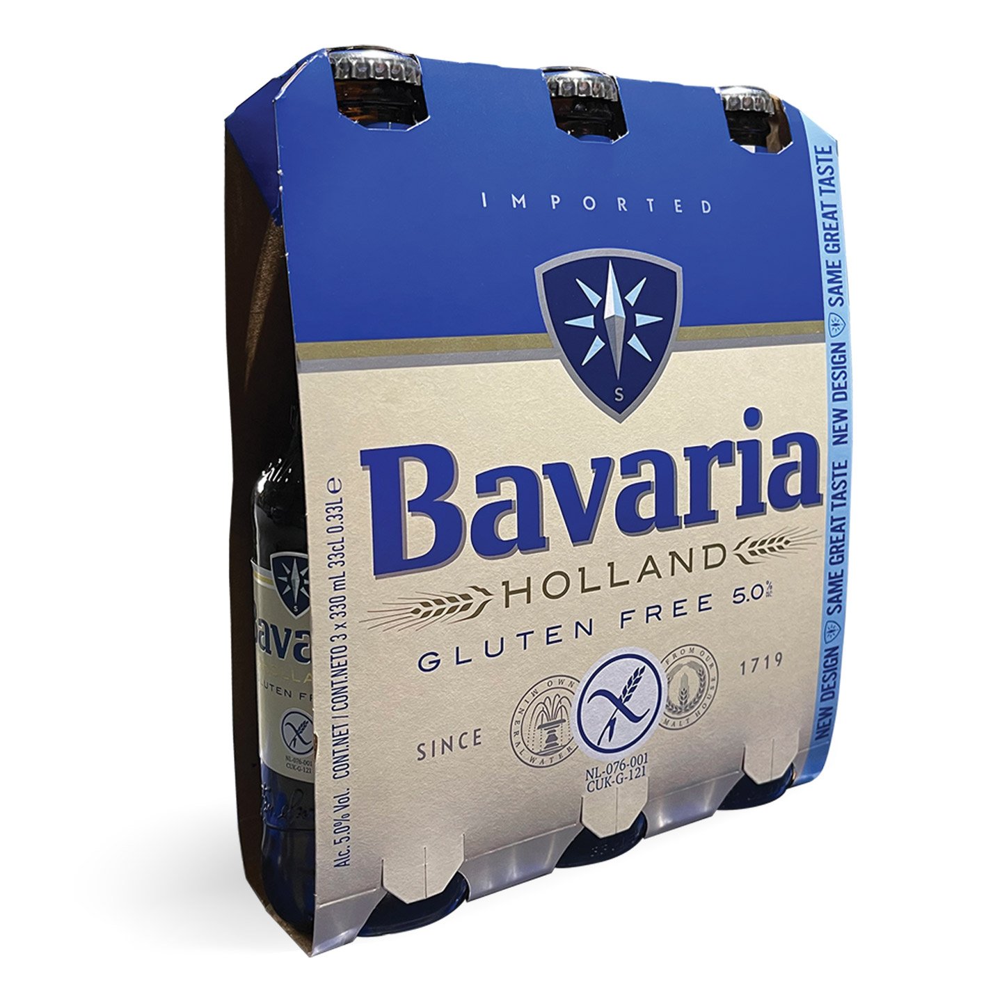 Bere fără gluten Bavaria 3x0.33L