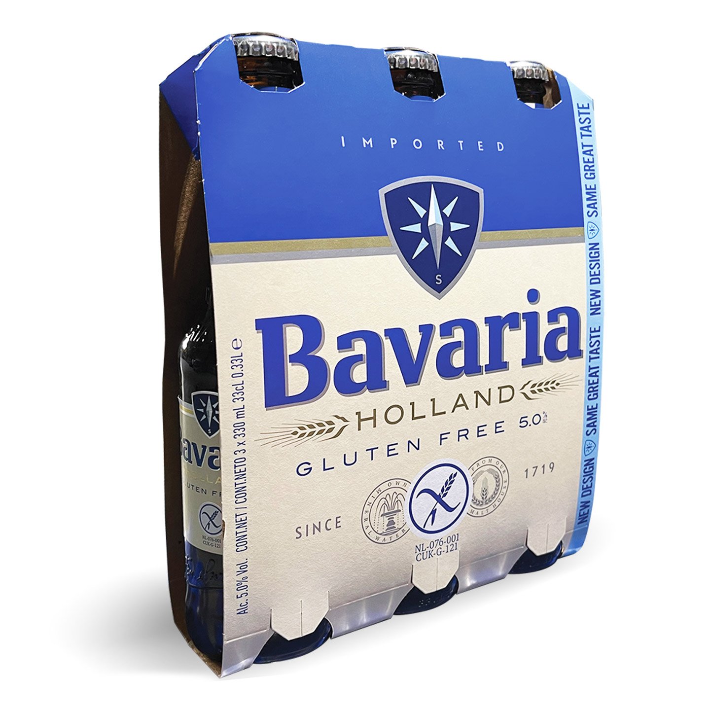 Bere fără gluten Bavaria 3x0.33L, per pachet