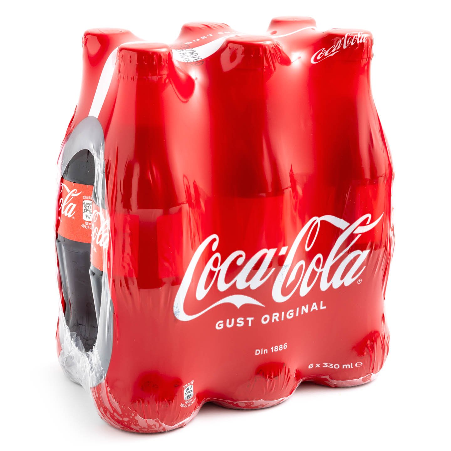 Băutură răcoritoare carbogazoasă Coca Cola 6x0.33L, per pachet