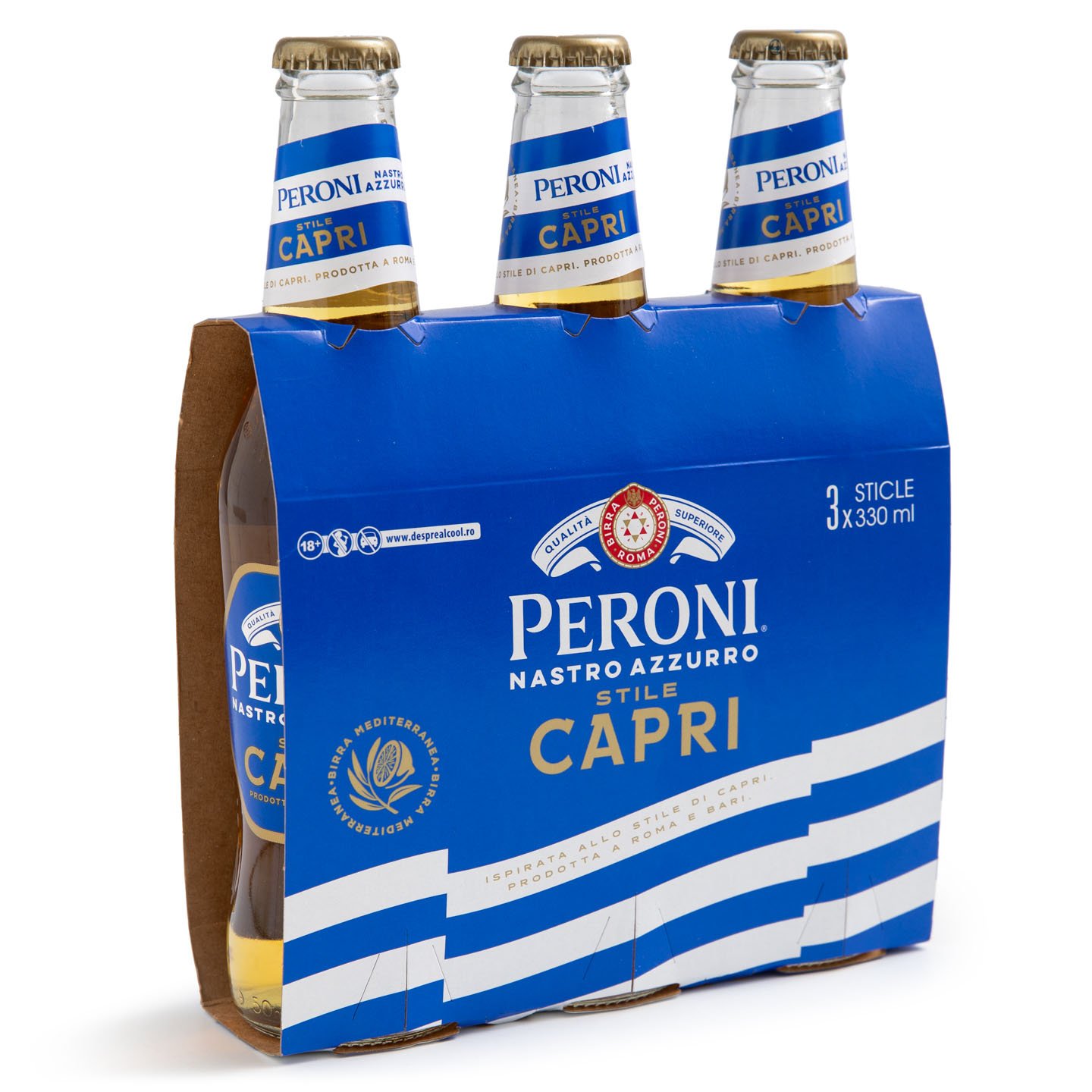 Bere Peroni Capri 3x0.33L, per pachet