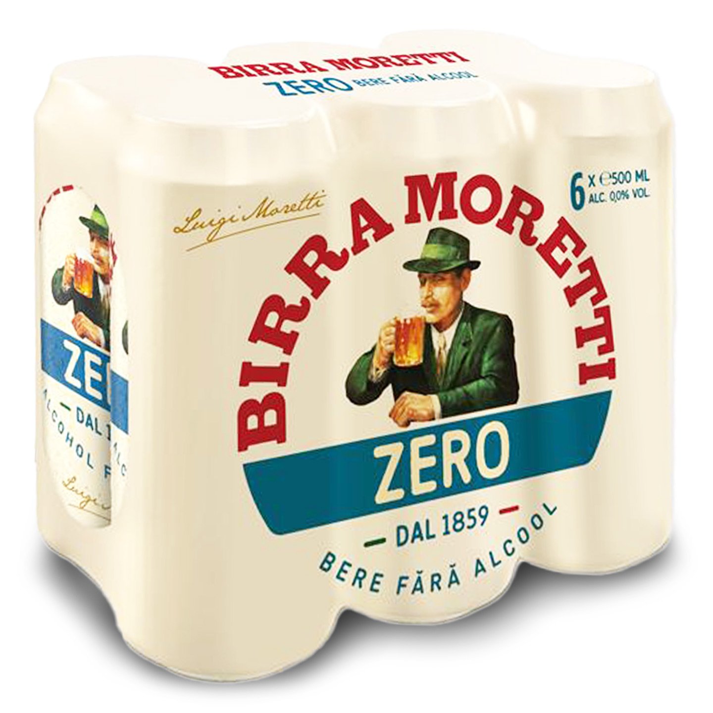 Bere fără alcool Birra Moretti 6x0.5L, per pachet