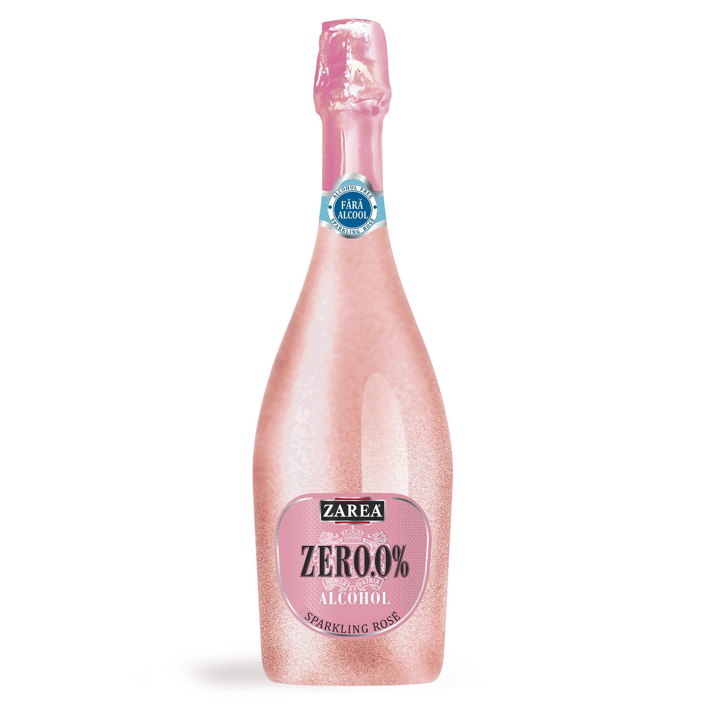 Vin spumant Rose, fără alcool Zarea 0.75L