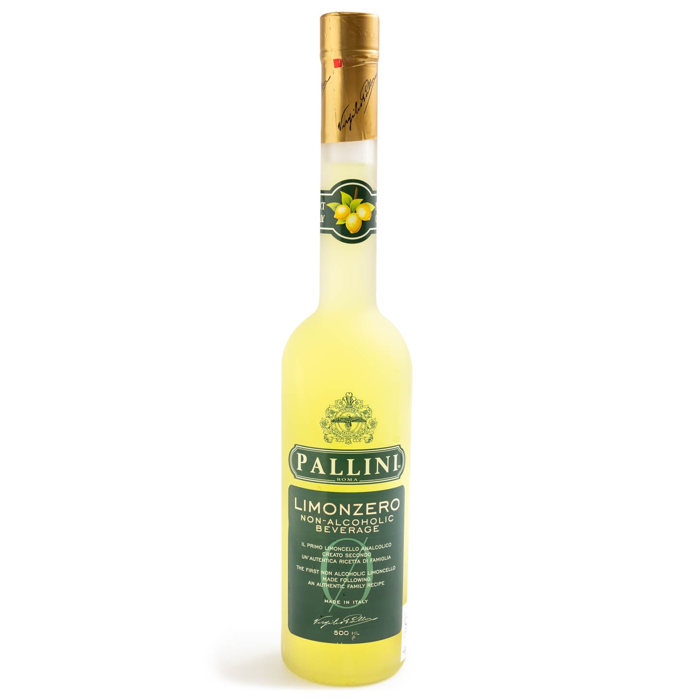 Limonzero fără alcool Pallini 0.5L