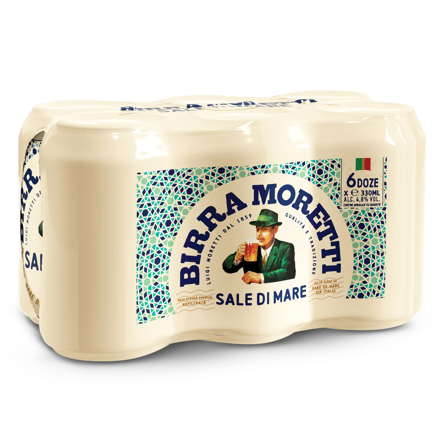 Bere Birra Moretti Sale di Mare 6x0.33L, per pachet