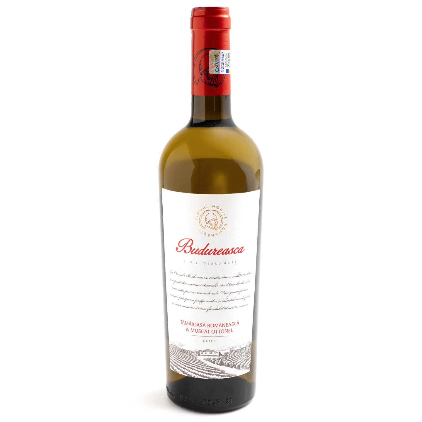 Vin Tămâioasă Românească&Muscat Ottonel Budureasca 0.75L