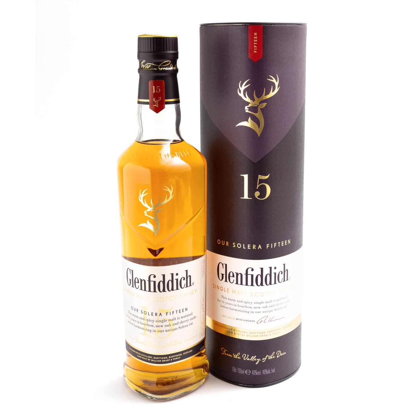 Whisky 15YO Glenfiddich  0.7L