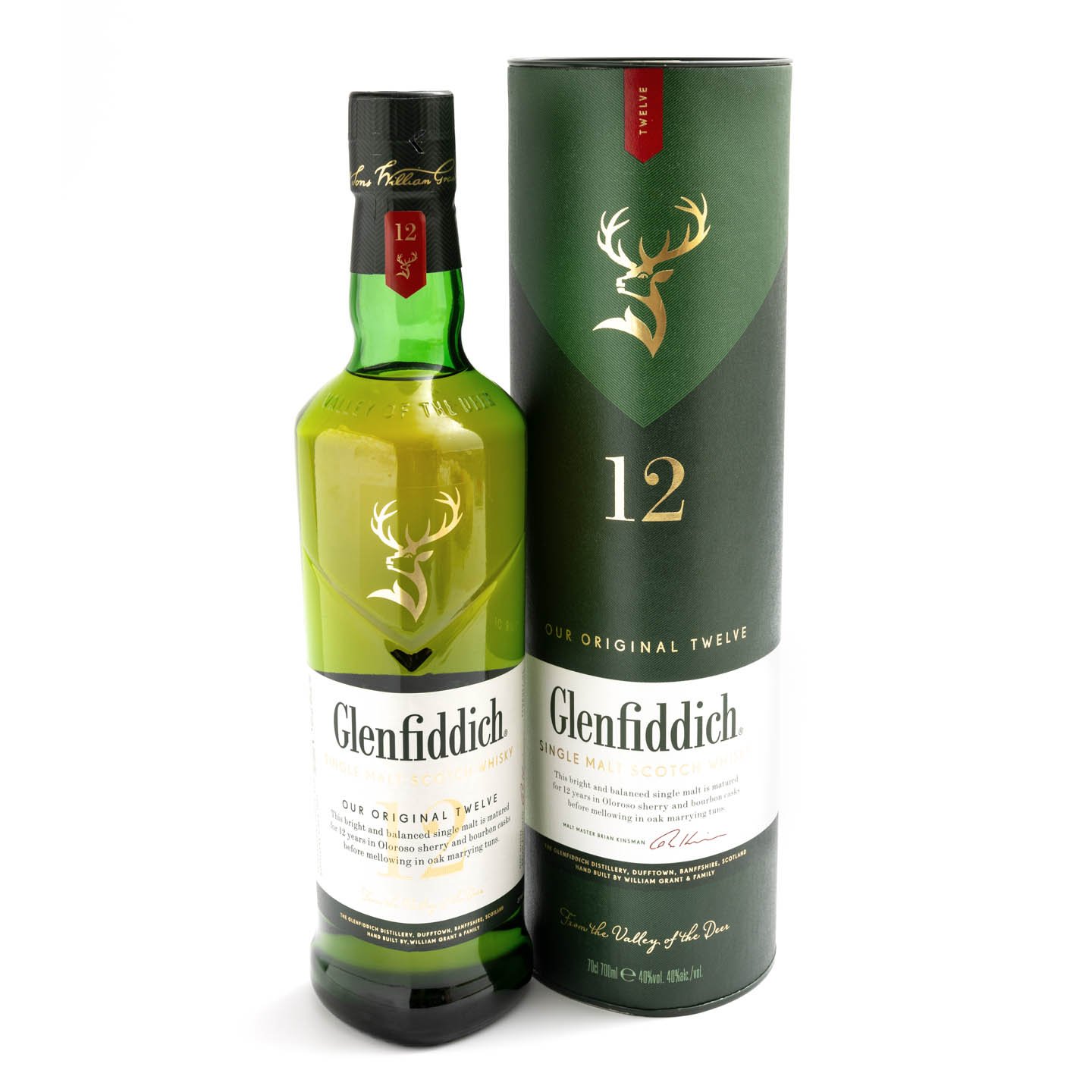 Whisky 12 Ani Glenfiddich 0.7L