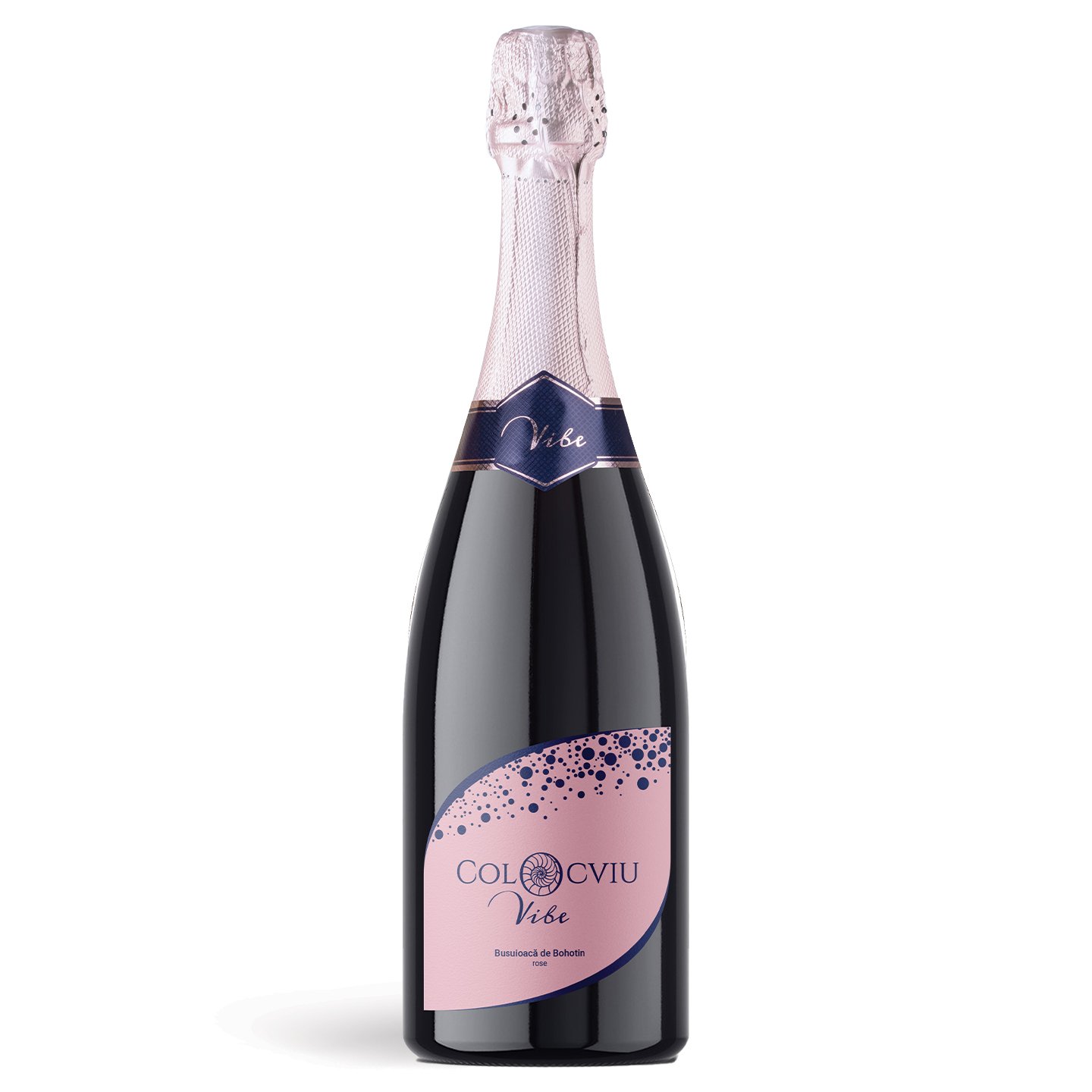Vin spumant Rose Extrabrut Vibe Colocviu 0.75L
