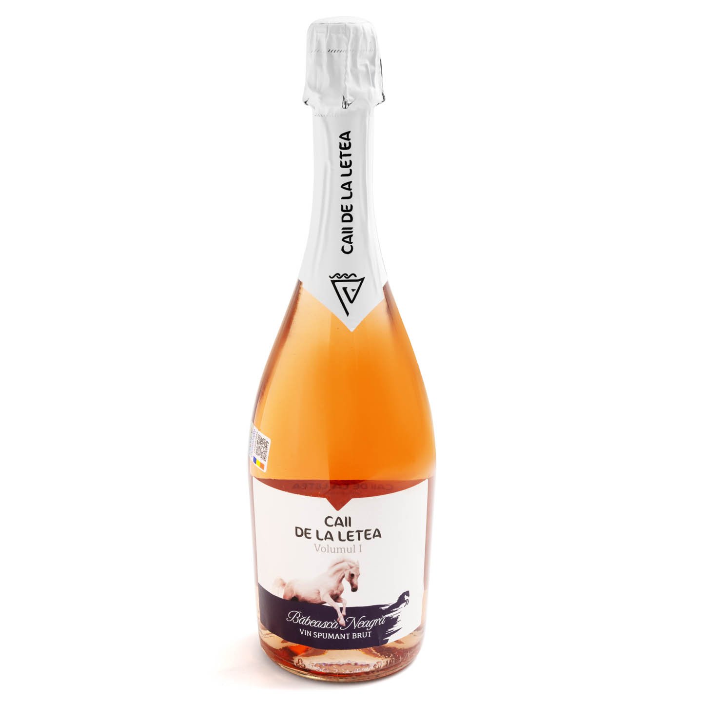 Vin spumant Brut Volumul I Rose Caii de la Letea 0.75L