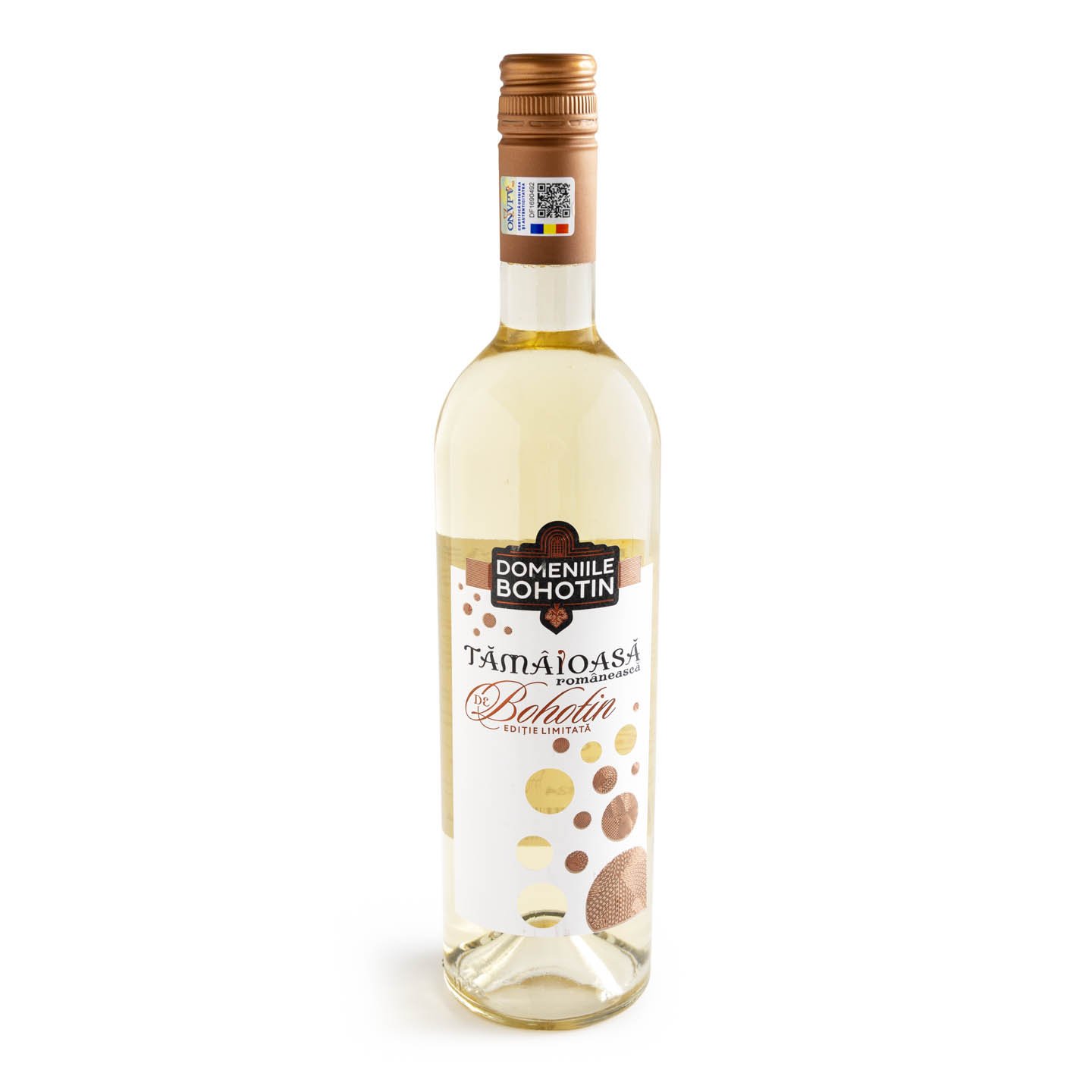Vin Tămâioasă Românească Young Domeniile Bohotin 0.75L