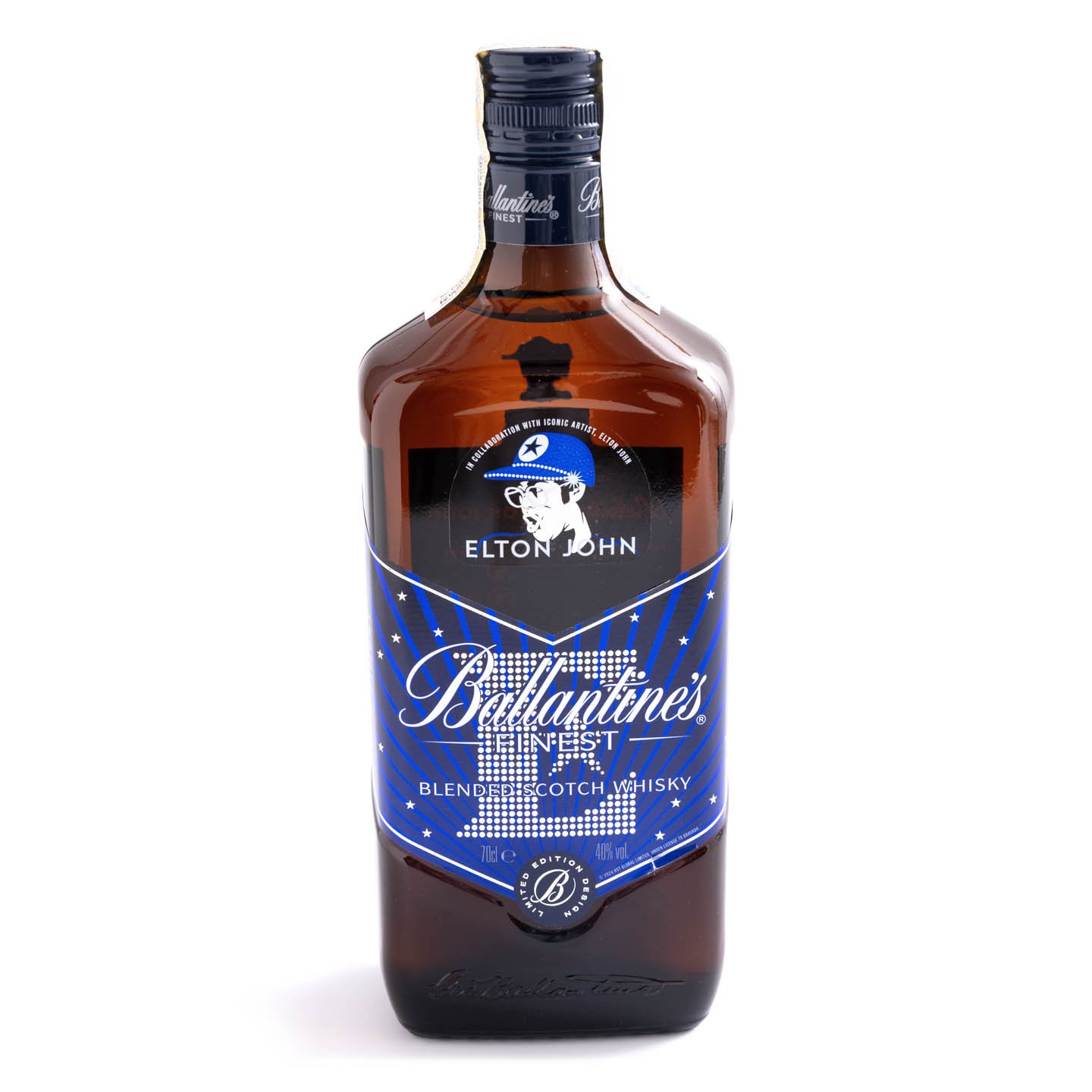 Whisky Elton John, Limited Edition Ballantine's 0.7L