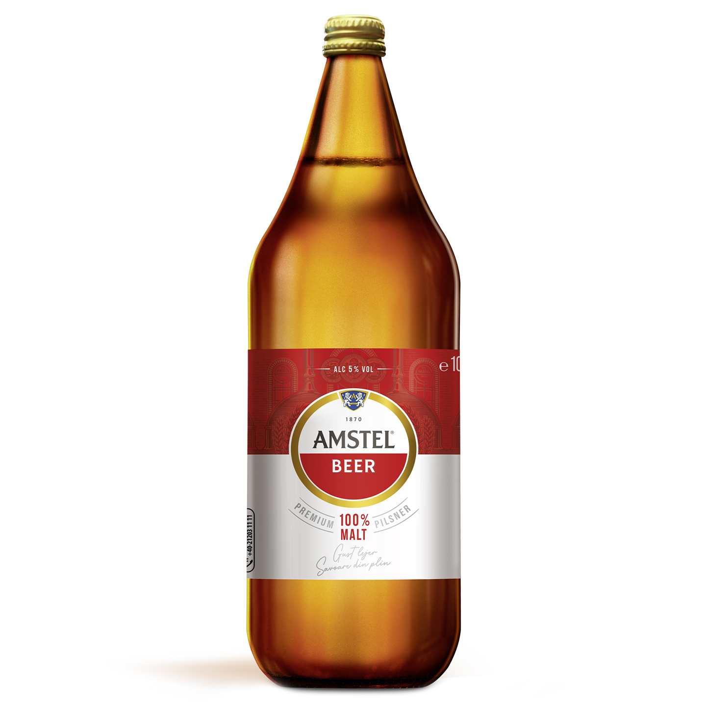 Bere blondă Amstel 1L
