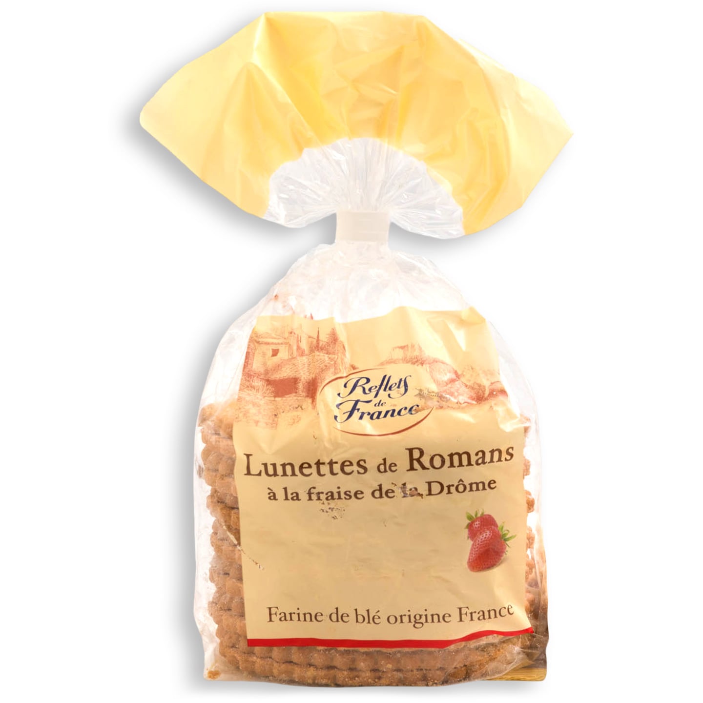 Biscuiți cu căpșune Reflets De France 350g