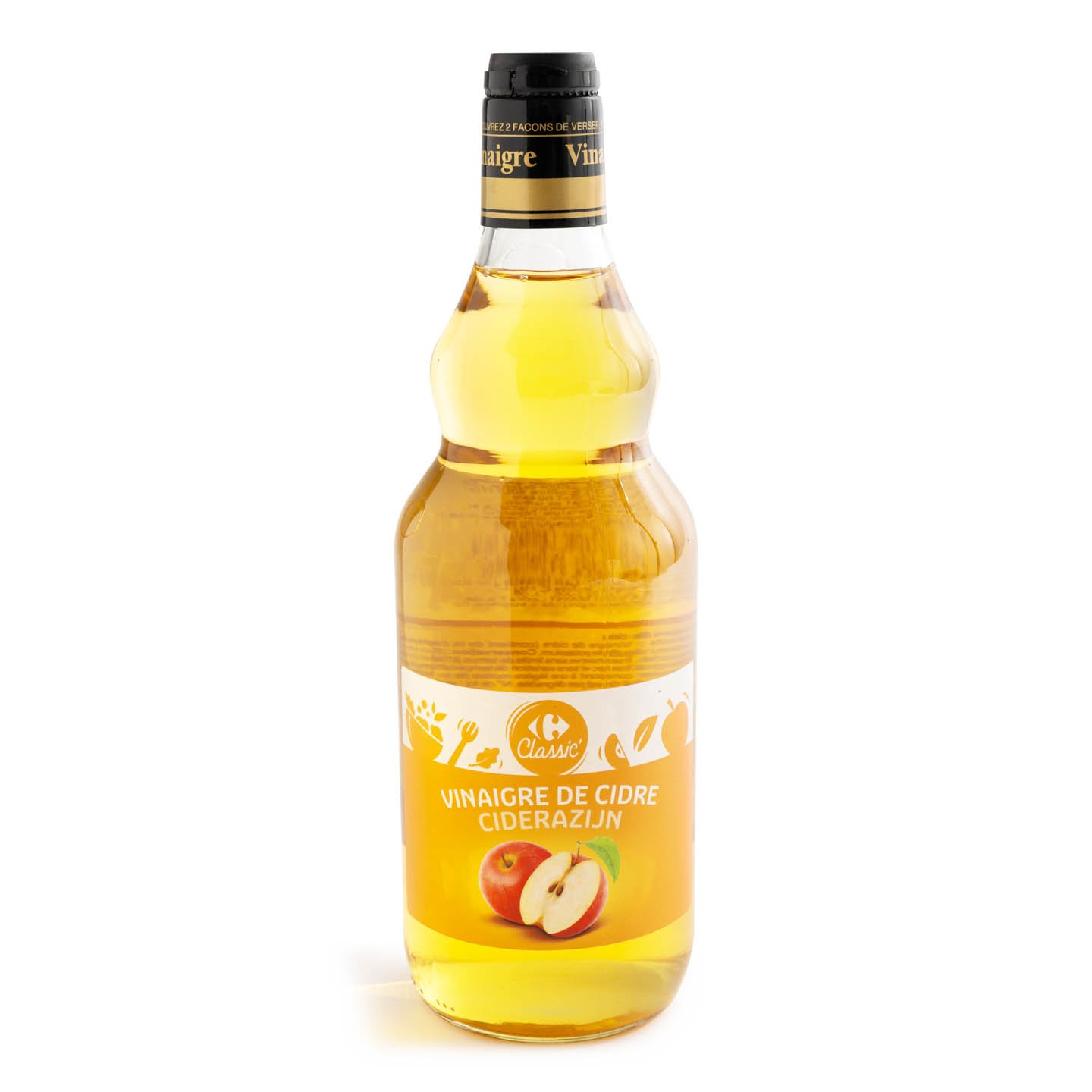 Oțet de cidru de mere Carrefour Classic 0.75L