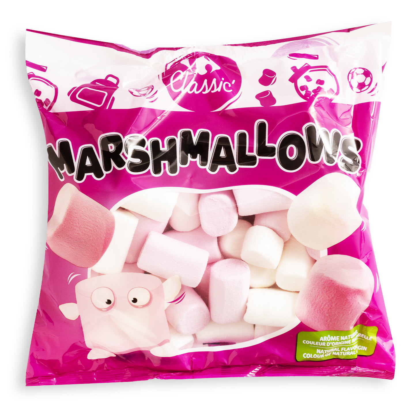 Gumă de mestecat Marshmallows Carrefour Kids 300g