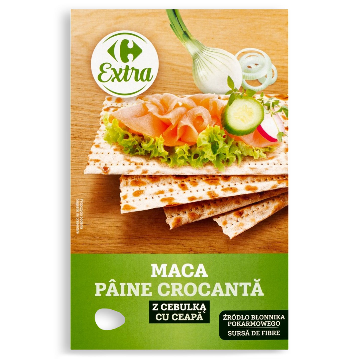 Pâine prăjită cu ceapă Carrefour Classic 180g