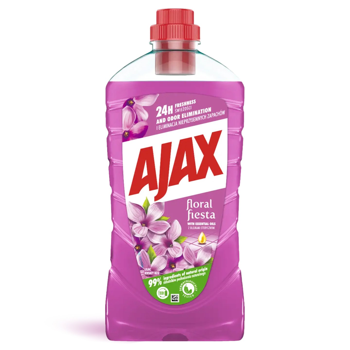 Detergent universal pentru suprafețe Floral Fiesta Spring Flowers / Liliac Ajax 1L