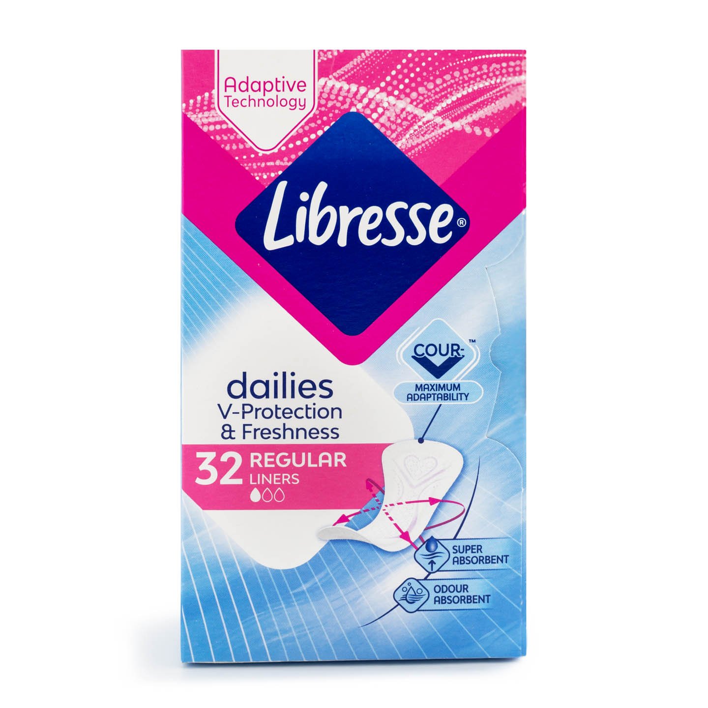 Absorbante zilnice Libresse Normal 32 buc.