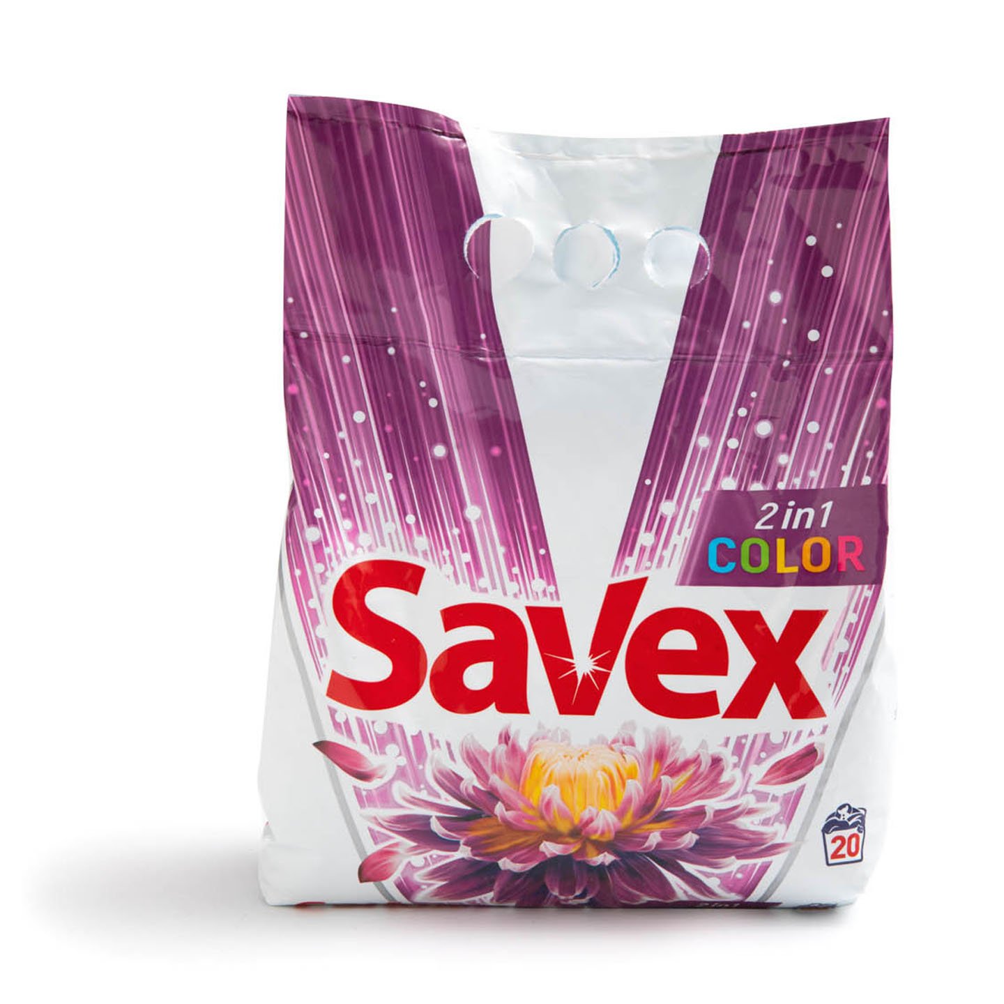 Detergent automat pudră Savex 2kg, diverse sortimente