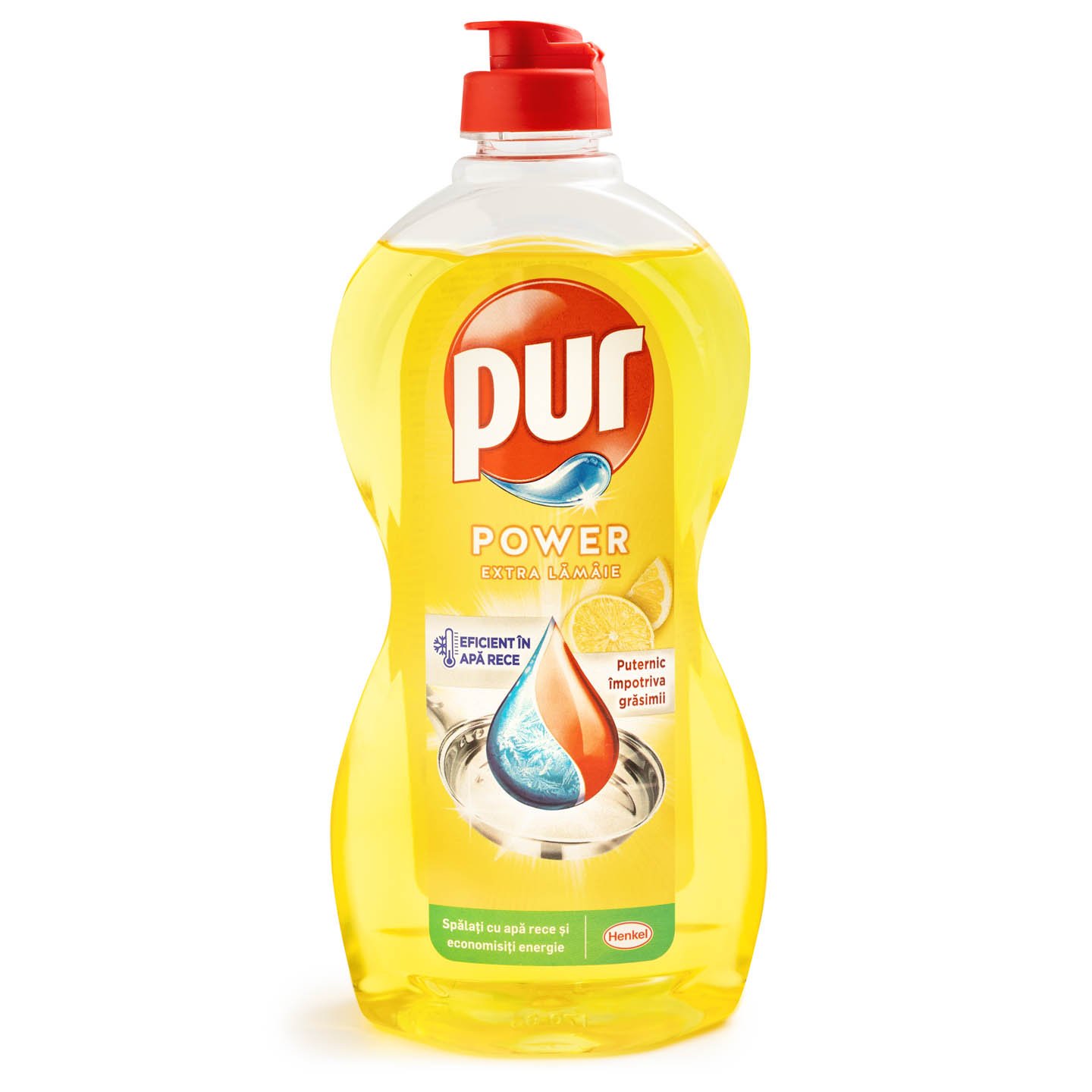 Detergent de vase Power Lemon / Aloe Vera / Apple Pur 450ml